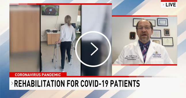 Johns Hopkins doctor talks about a creative approach used to assist patients in COVID-19 recovery.